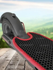 Коврик для самоката Xiaomi m365 pro черный с красным