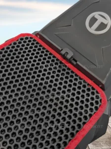 Коврик для самоката Teverun Fighter 11+ черный с красным.