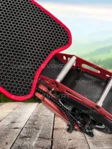 Коврик для самоката Kugoo G-Booster черный с красным.