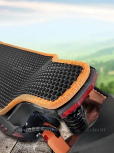 Коврик для самоката Kugoo Kirin G3 PRO черный с оранжевым Long