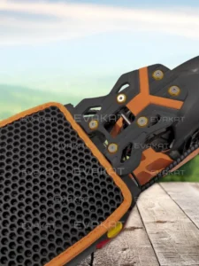 Коврик для самоката Kugoo Kirin G2 MAX черный с оранжевым.