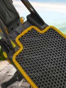 Коврик для самоката Kugoo Kirin G2 MAX черный с желтым. Коврик для самоката Kugoo Kirin G2 MAX черный с желтым.