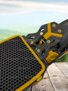 Коврик для самоката Kugoo Kirin G2 MAX черный с желтым. Коврик для самоката Kugoo Kirin G2 MAX черный с желтым.